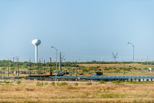 Energy storage facilities along the river