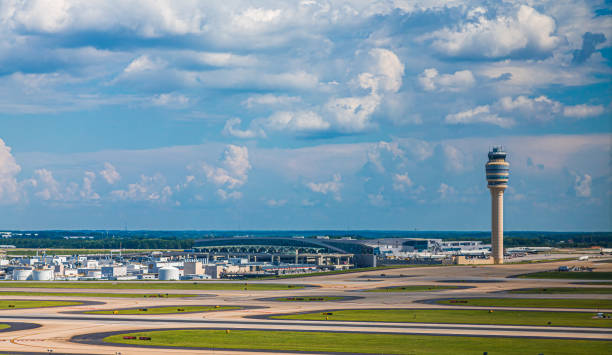 istock Tower at Atlanta Airport 1161638155