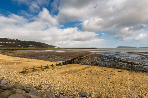 istock Fishguard sea and harbour, wide angle. 1161638458