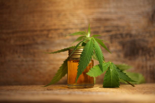 istock Medical marijuana cannabis cbd oil 1161638556