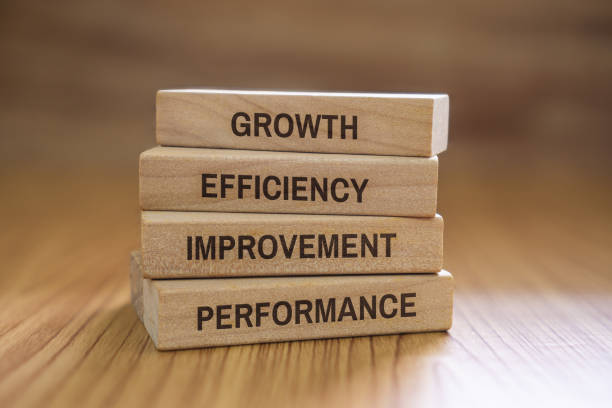 istock Business Management Concepts on Wooden Blocks 1161639396
