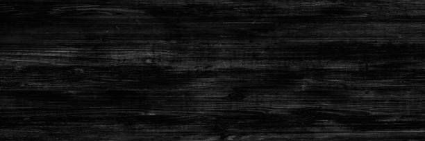 fond noir de bois, texture abstraite en bois foncé - varnishing hardwood decking photos et images de collection