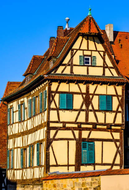 istock old facades in bamberg - germany 1161643843