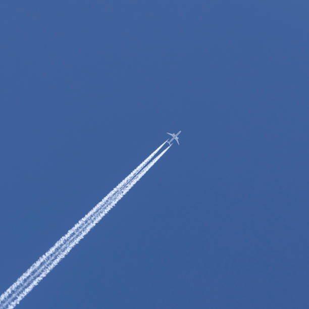 istock Jet and Vapor Trail 1161646094