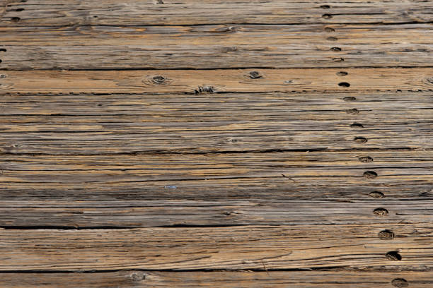 istock wooden boards forming a rustic floor. 1161647470