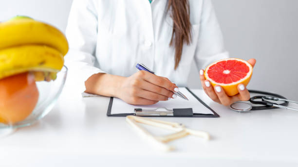 istock Weight loss and right nutrition concept 1161650028