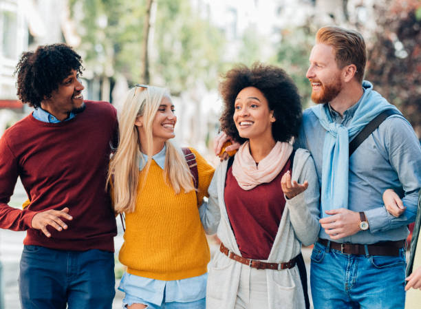 istock Group of multi-ethnic friends 1161653255