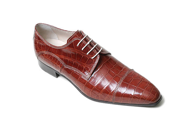 istock luxurious brown crocodile's leather shoe 116165650