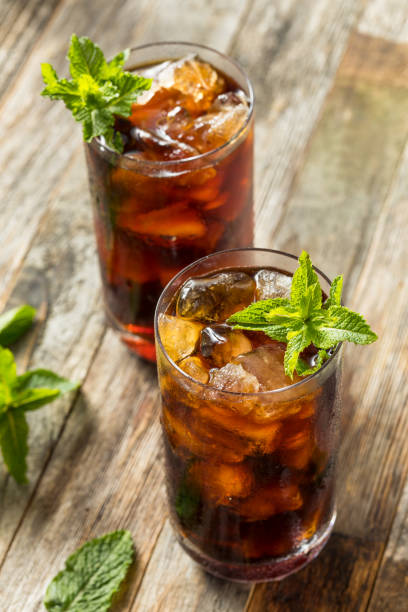 istock Homemade Sweet Mint Iced Coffee 1161657355