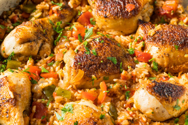 istock Homemade Spanish Chicken Rice 1161658236