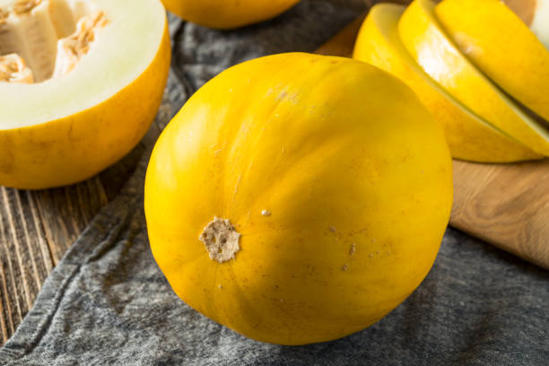 istock Raw Yellow Organic Canary Melon 1161661451