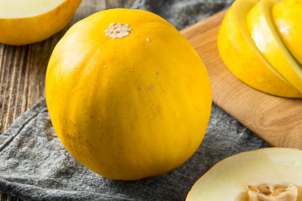 istock Raw Yellow Organic Canary Melon 1161661665