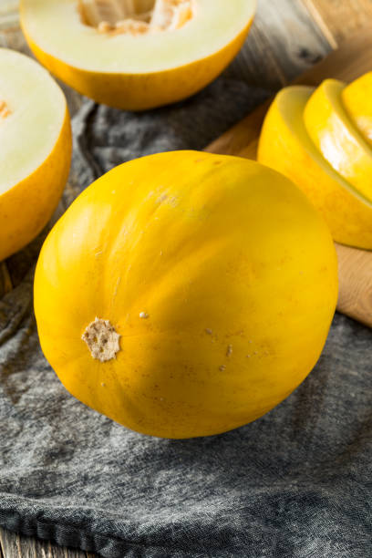 istock Raw Yellow Organic Canary Melon 1161662271