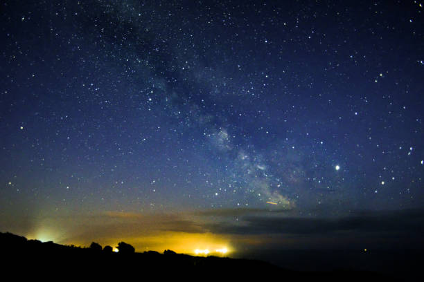 istock Milky Way Over Sandown Bay 1161668066