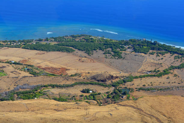 Maui Island Aerial View