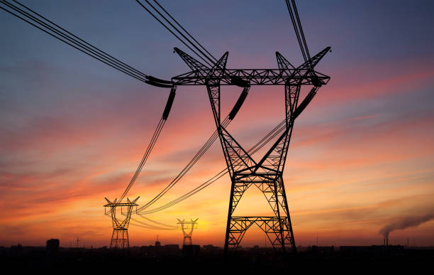 Electricity power pylons
