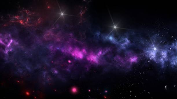 istock Planets and galaxy, science fiction wallpaper. 1161683069