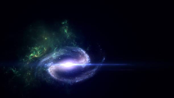 istock Planets and galaxy, science fiction wallpaper. 1161683102