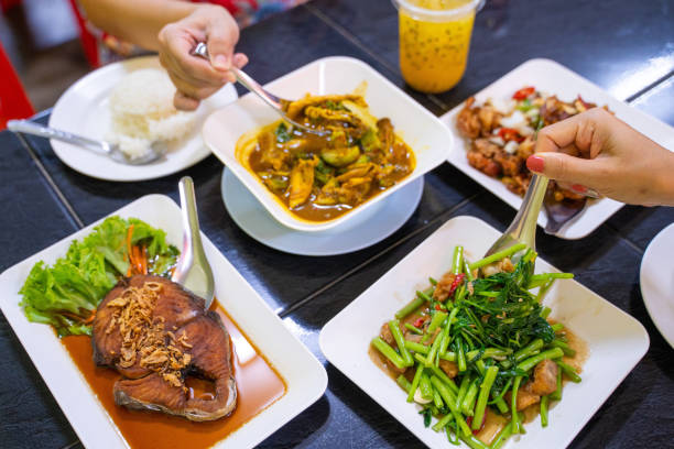 istock Thai food recipe for dinner 1161692371