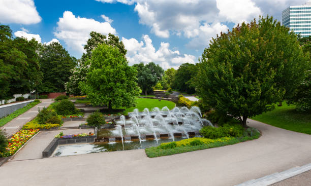 istock Small ramparts, public park in Hamburg, Germany 1161697441