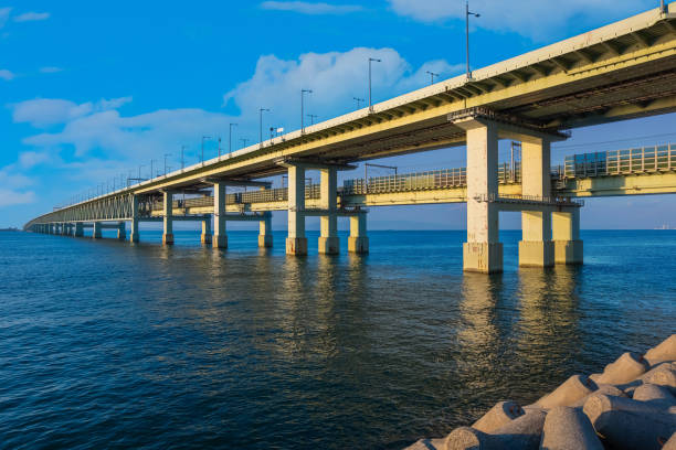istock Sky Gate Bridge R in Osaka, Japan 1161697471