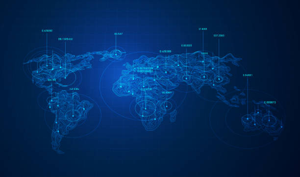 Computer Wireframe Map 6,300+ Wireframe World Map Stock Photos, Pictures & Royalty-Free Images ...