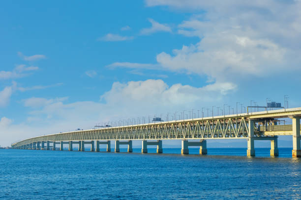 istock Sky Gate Bridge R in Osaka, Japan 1161699255
