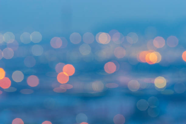 istock abstract night light bokeh cityscape beautiful  banckground 1161708779