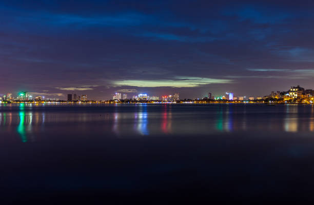 istock Sunset landscape in west lake Hanoi, Vietnam 1161709497