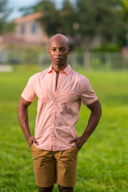 istock Portrait of a handsome Black man with hands in pockets 1161714040