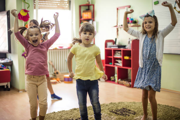 istock This is called a happy childhood. 1161715335