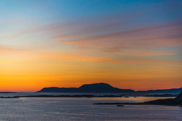 istock sunset aerial view over Alesund 1161716382
