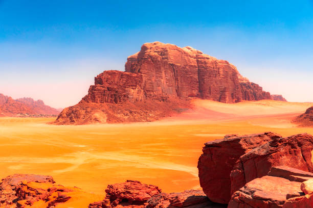 istock Wadi Rum Desert - Jebel Umm Al Ishrin 1161718288
