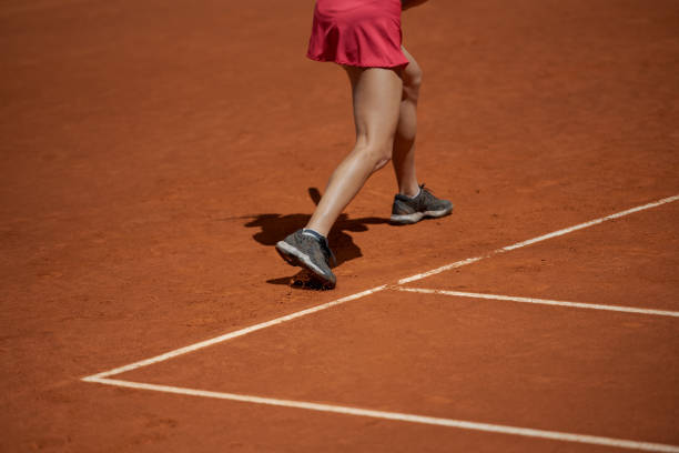 istock Female tennis player during match 1161726231