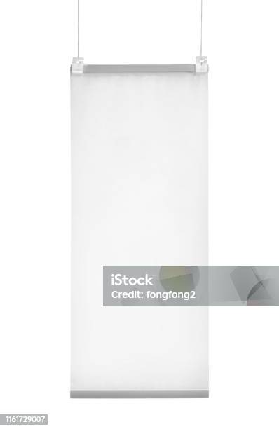 Aluminum Snap Grip Ceiling Banner Poster Hanger Isolated On White With  Clipping Path Stock Photo - Download Image Now - iStock