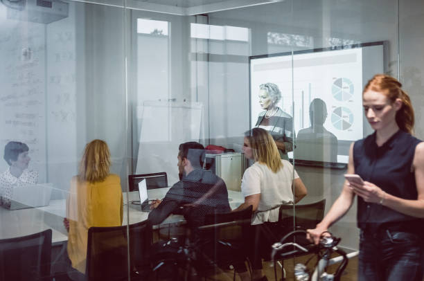 istock Business People Having a Meeting in The Board Room 1161729162