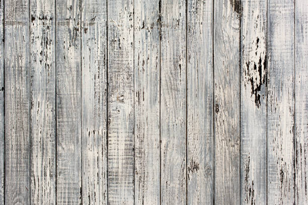 istock Part of old white wooden wall - rustic 1161729825