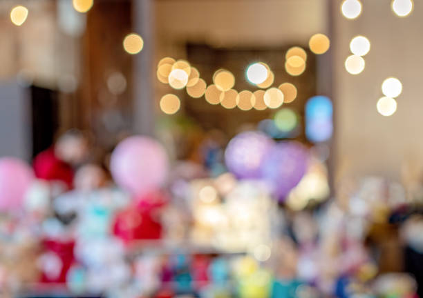 istock Blurred Background Lights And Market Stall 1161733369