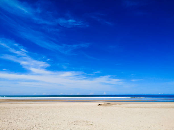 istock beautiful beach with blue sky in peaceful 1161735238