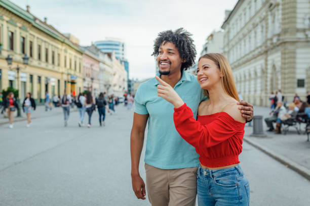 istock Man and woman having fun 1161737457