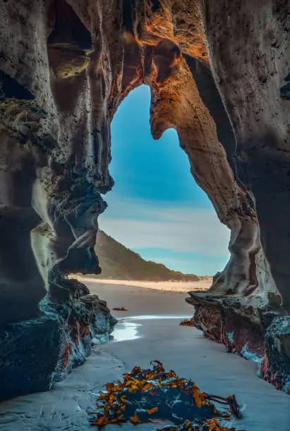 Photo of A Cave Framing The Sky