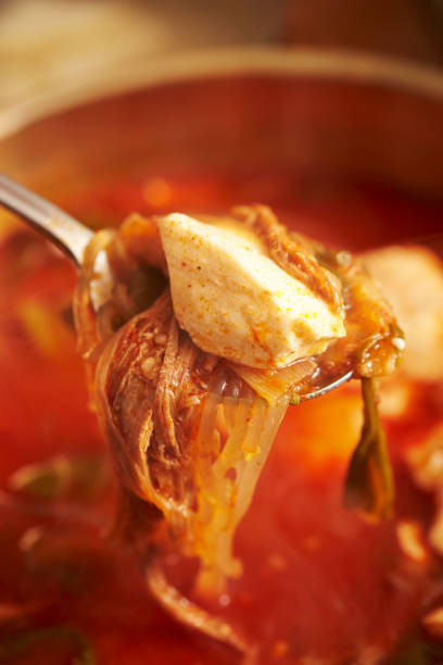 istock Korean spicy tofu soup 1161745141