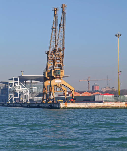 istock Port of Venice Cranes 1161753992