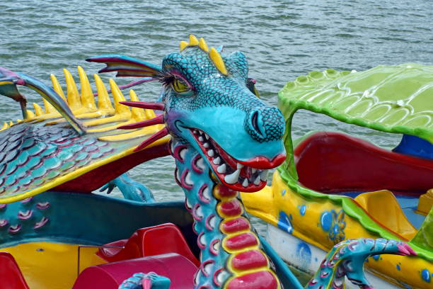 istock Colorful paddle boats 1161757964