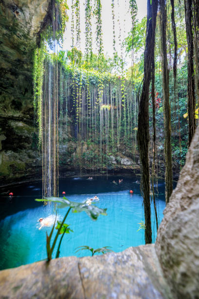 istock Amazing Ik-Kil Cenote near Chichen Itza, Mexico 1161761841