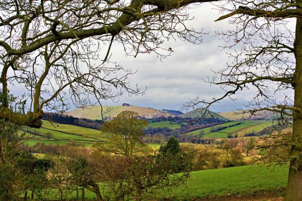 istock View of Thorpe Cloud, from Ashbourne, Derbyshire, England. 1161764480