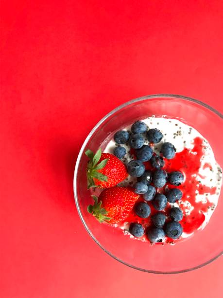 strawberry and blueberries