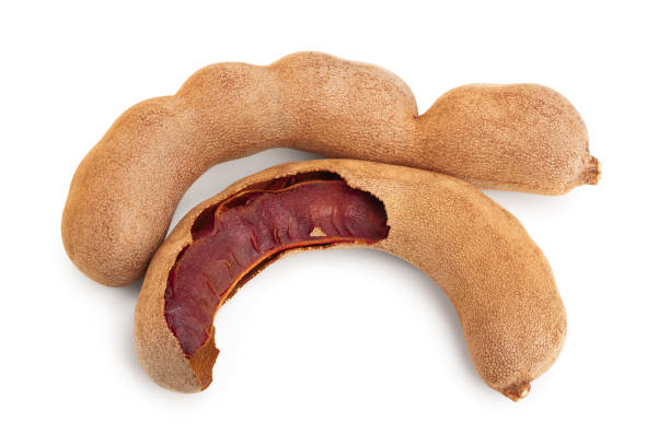 istock Tamarind fruit isolated on white background closeup 1161768348
