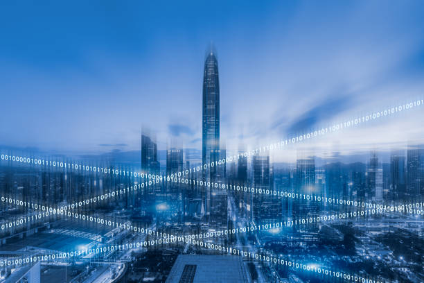 istock Shenzhen Urban Architecture Cluster and Big Data Concept 1161770803