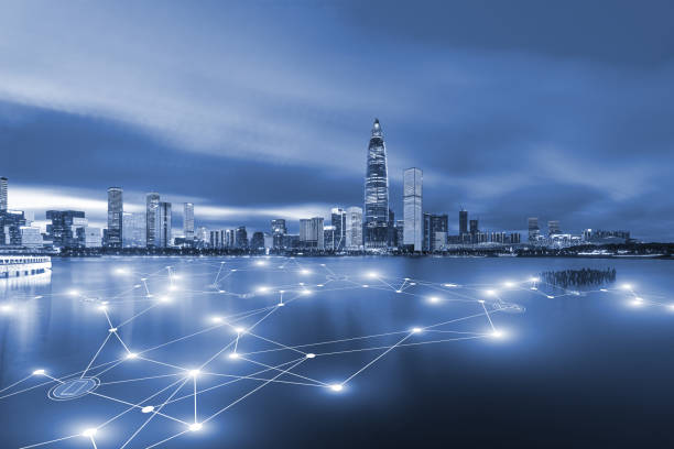 istock Shenzhen Urban Architecture Cluster and Big Data Concept 1161771543